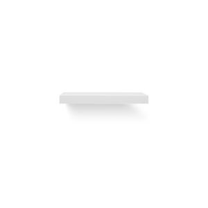 Wastafelblad Solid BASE SHELF SOLO 100x46cm wit d=71mm