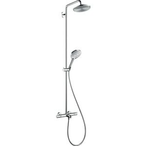 Raindance Select Air 240 Showerpipe chroom badthermostaat /glijstang