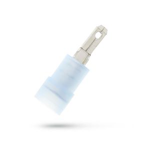 Kist a 100st. geisoleerde vlaksteker 2,8x0,8mm 1,5-2,5mm² Nylon