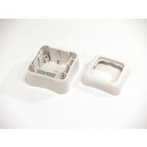 Opbouwrand wit tbv thermostaat MIC/S-control