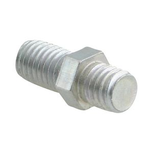 Draadnippel BIS verzinkt M8 l=24mm zeskant kraag