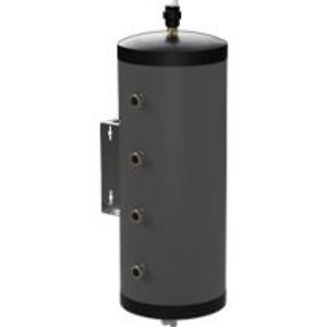 Hybride verdeler 40-28 geïsoleerd RVS buffervat 40ltr. 8x aansl. 22mm knel (max. 9kW)
