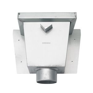 Vergaarbak zink vierkant model (junior) 80mm blue-grey