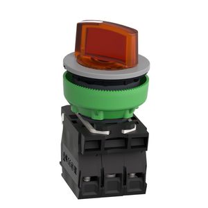 Flush mounted or ill ssw 2 pos stay put 24V AC/DC 1NO+1NC