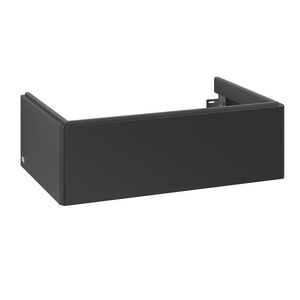 Wastafelonderkast Antao 788x256x496mm Black Matt Lacquer K01000PD