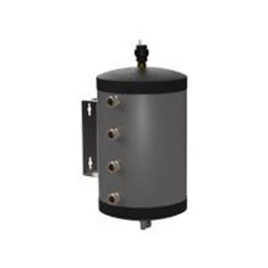 Hybride verdeler 25-28 geïsoleerd RVS buffervat 25ltr. 8x aansl. 28mm knel (max. 5kW)