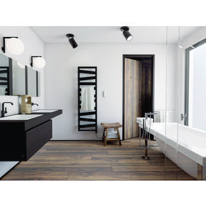 Elektr. badkamerradiator RIBBON-EL 1340x500mm 600W IHD + afstandsbediening wit RAL9016