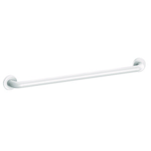 Wandbeugel Ø32mm 900mm staal nylon wit