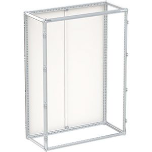 Kast alleen met achterwand 5PW/12GU/D6 RAL7035