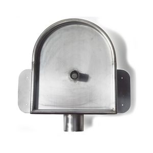 Vergaarbak zink Oud Amsterdam model 100mm