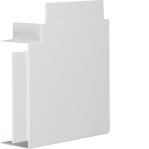Vlakke hoek voor goot 60x150mm LF/FB lichtgrijs
