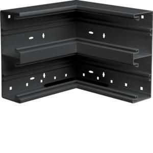 Bodemprofiel binnehoek BR65 65x210mm 2x80mm zwart