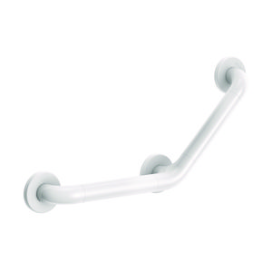 Greep 135gr. Ø32 220x220 3 bevestigingspunten nylon wit