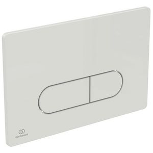 Bedieningsplaat Oleas-M1 mechanisch wit smartflush
