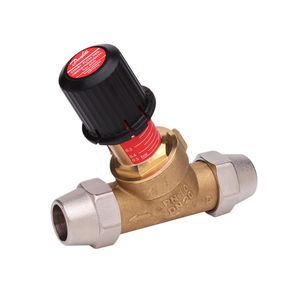 Overstort drukverschilregelaar AVDO 20 recht set 22mm knel inclusief knelsets