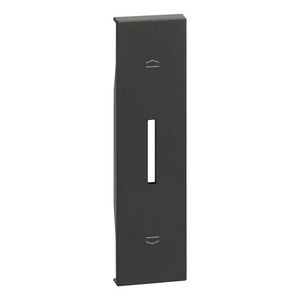 Toets rolluik zwart 1 module LivingNow BTKG06