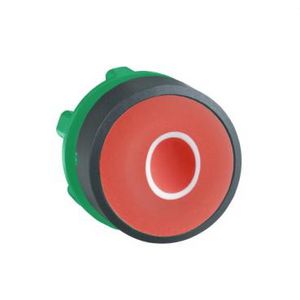 Kop drukknop Verzonken 22mm MarkeringO" Rood Harmony XB5