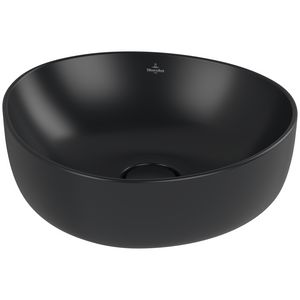 Opzetwastafel Antao 400x395mm Pure Black CeramicPlus