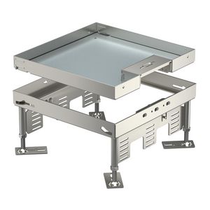 Vierkante cassette snoeruitgang 243x243mm rvs A2 1 7409218