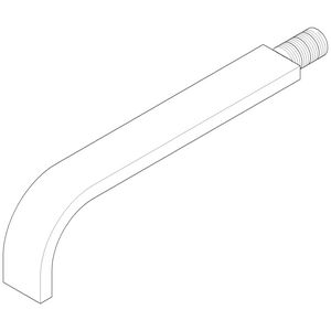 Uitloop 240x35x11mm Champagne (22kt Goud)