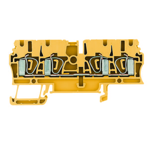 Doorvoerklem geel 2.5mm2 1683430000 VVE=100