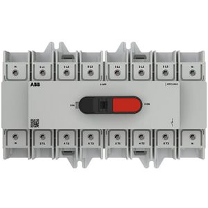 OT plus omschakelaar framemaat G3 125A, 4P