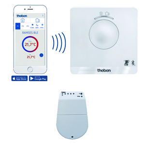 Digitale-thermostaatklok weekprogramma app bediening