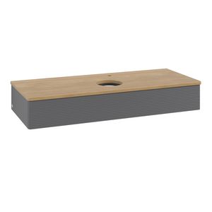 Wastafelonderkast Antao 1200x190x500mm Antr. Matt Lacquer L10151GK