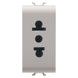 EURO-AMERICAN STANDARD SOCKET-OUTLET 250/125V ac-2P+E VVE=12
