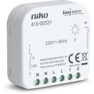 RF-ontvanger, 230 V, 1 N.O.-contact, inbouw
