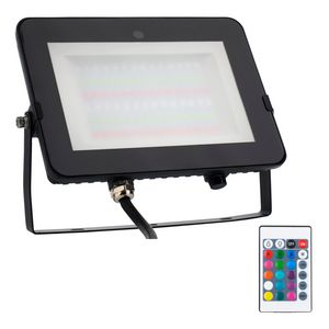 LED Floodlight RGBW Basic 50W + Remote