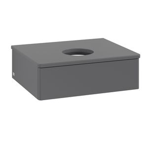 Wastafelonderkast Antao 600x190x500mm Antr. Matt Lacquer K07010GK