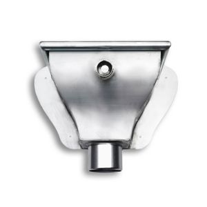 Vergaarbak zink Haarlem model 80mm