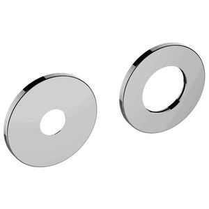 Rozetten set passend voor 51516 rond/85mm verchrd