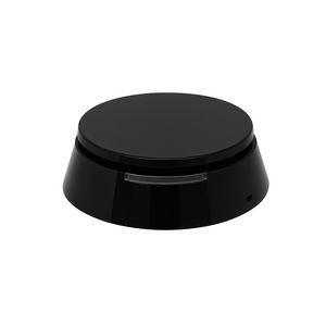 Optische rookmelder met isolator geadresseerd zwart