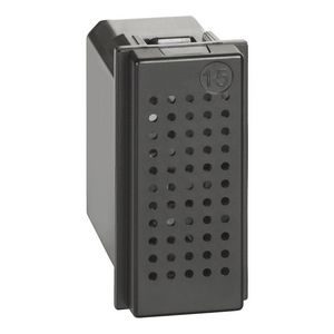 Zoemer 80dB 230V 12VA 1 module LivingNow