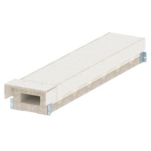 Brandwerendkanaal I90/E30 Hangende Montage 1000x50x110