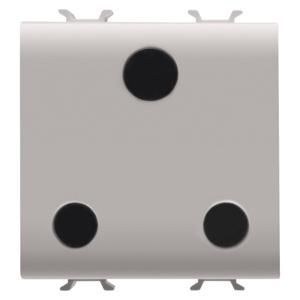 BRITISH STANDARD SOCKET-OUTLET 250V ac-2P+E 15A-2 GANG VVE=6