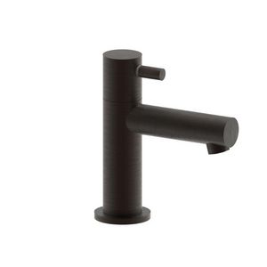 Fonteinkraan MICRO 1-K sprong 91mm aansl.1/2" geborsteld zwart nikkel