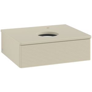 Wastafelonderkast Antao 600x190x500mm S.Grey Matt Lacquer K07150HJ