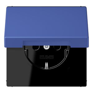 Wandcontactdoos met R/A klapdeksel slagvast LC32020