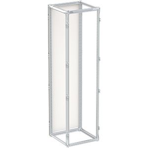 Kast alleen met achterwand 2PW/14GU/D6 RAL7035