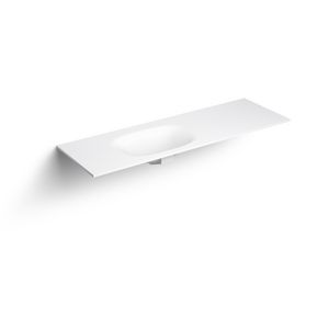 Wastafelblad enkele waskom 1500mm aluite 2 plaatsen Hammock