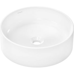 Opzetwaskom Ø400mm wit keramiek h=130mm SmartClean Xuniva S