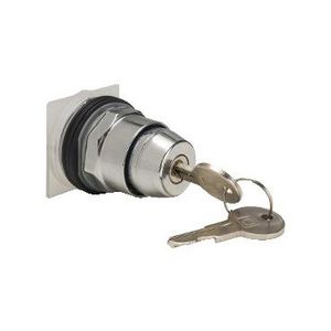 Sleutelschakelaar 2 standen Terugv. 30mm Sleu Harmony 9001K
