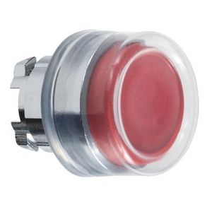 Drukknop Ø22mm met kapje Rood