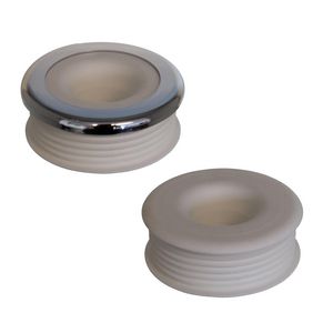 Euromanchet 55R-klein 55mm Wit TPE 28-32mm pijp rozet VVE=10