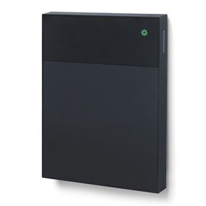 Ruimtesensor KNX temperatuur relatieve vochtigheid CO2 zwart