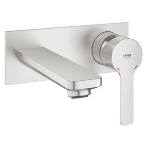 Afbouwdeel wandmengkraan 1-hendel Lineare M-size 149mm supersteel (rvs look) (prof)
