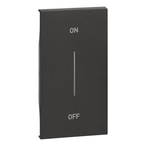 Toets ON/OFF 2 modulen LivingNow zwart My Home
